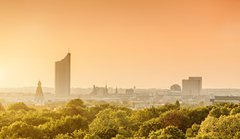 Atlanta Hotel International Leipzig Skyline